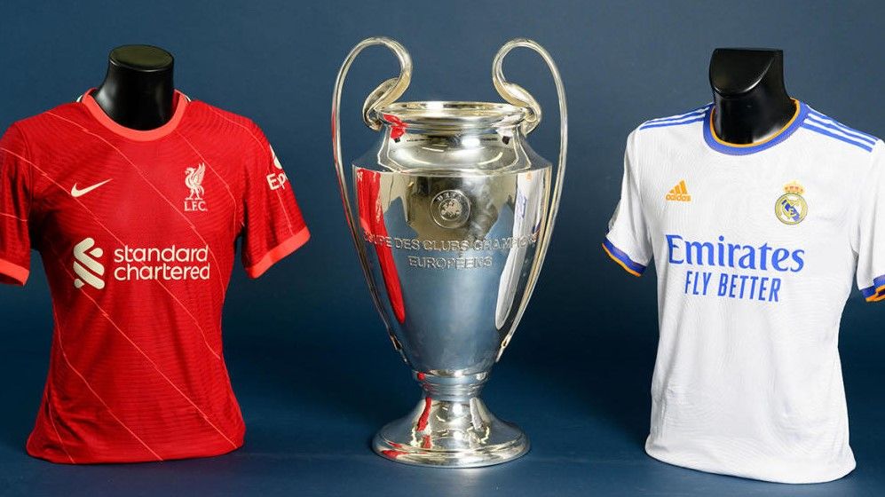 Fanion Pennant Liverpool Real Madrid Finale Coupe D'Europe 1981Avec