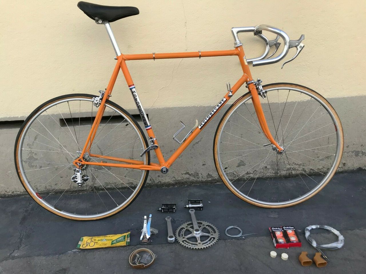 A replica of Luis Ocana's 1973 Tour de France-winning Motobecane-badged Gemini bike on eBay