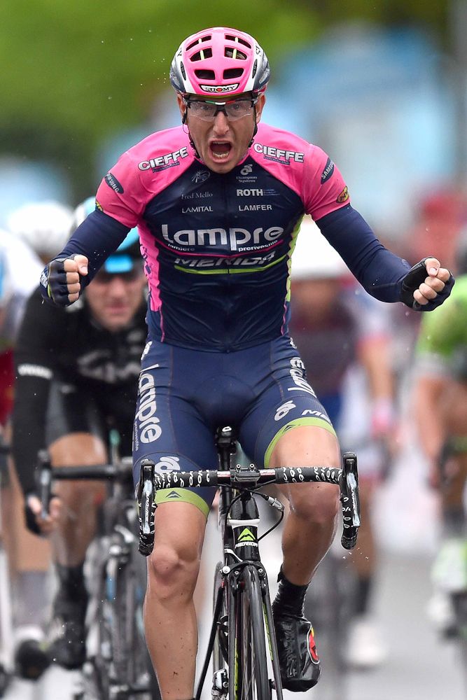 Sacha Modolo wins stage 13 of the Giro d'Italia