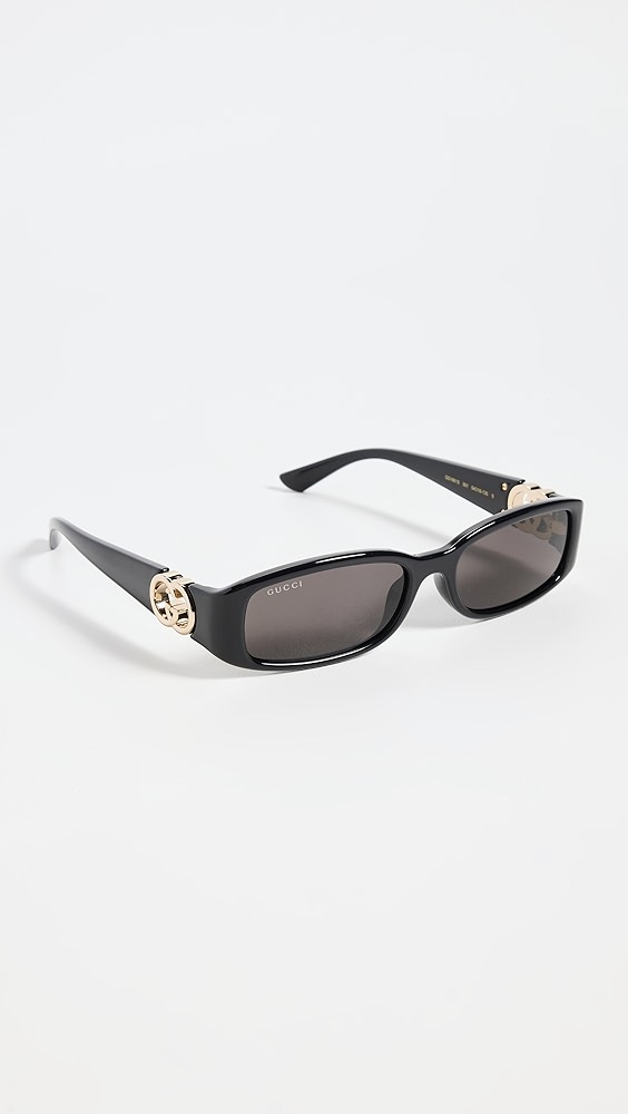 Gucci Hailey Rectangular Sunglasses