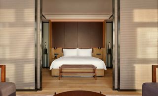 The PuXuan Hotel and Spa guestroom, Beijing, China