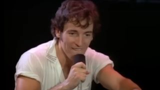 Bruce Springsteen in the Dancing in the Dark video