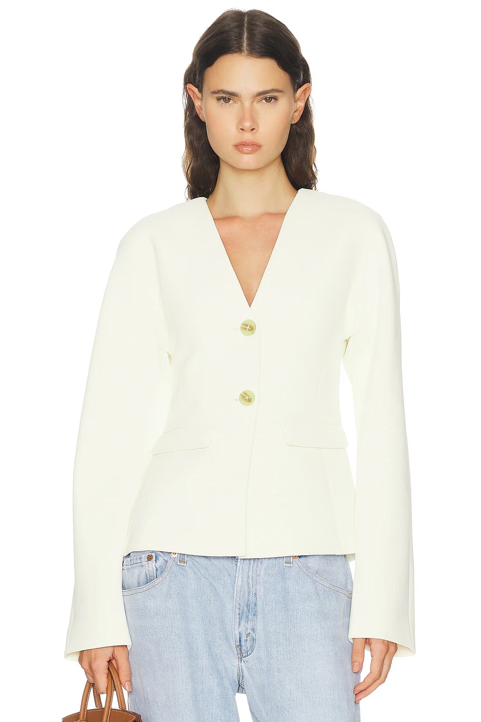 EAVES, Gal Crepe Blazer