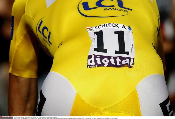 Andy Schleck in the 2011 Tour de France