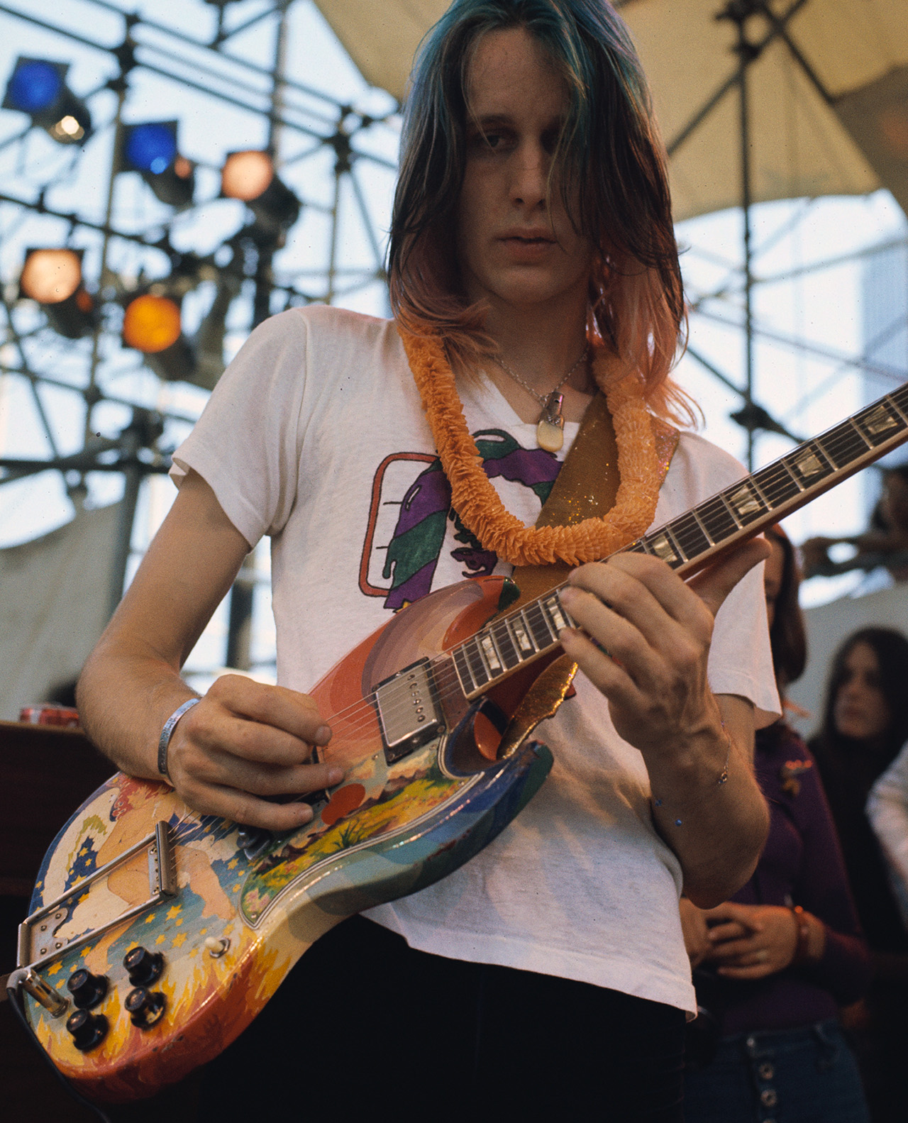 Todd Rundgren with The Fool Gibson SG