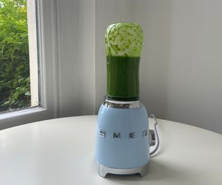 Smeg personal blender with soup