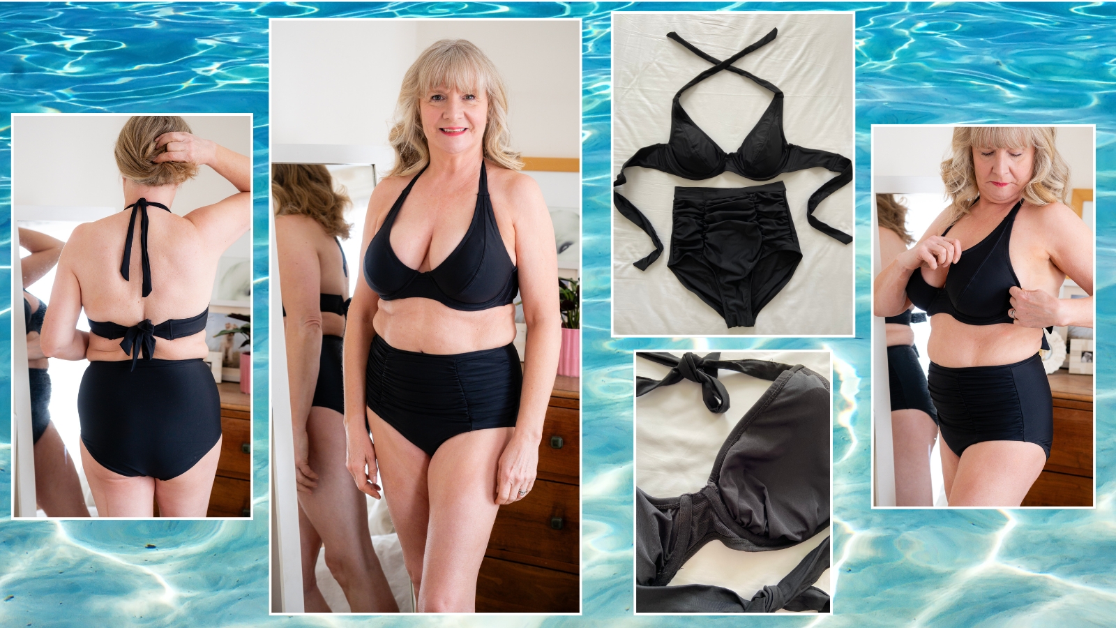 Julie Player wearing Shapermint bikini