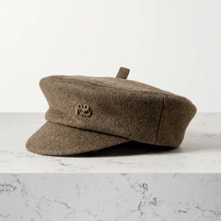 felted baker boy style hat
