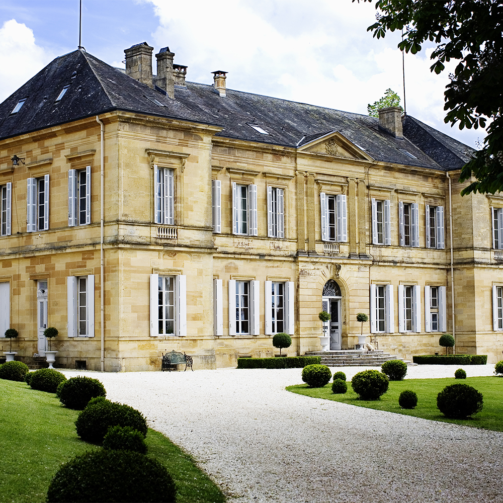 palace with grass and white window