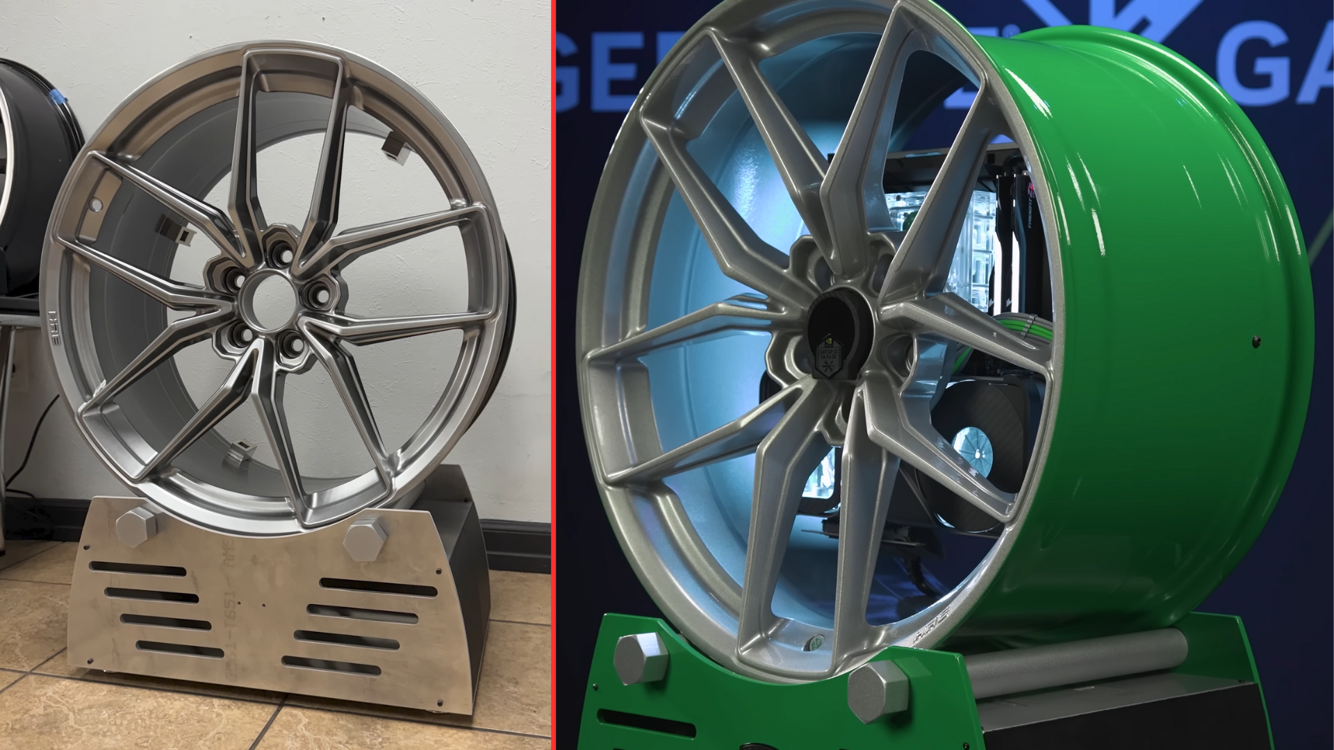 Porsche Wheel PC from JCustom &amp;amp; GeForce Garage
