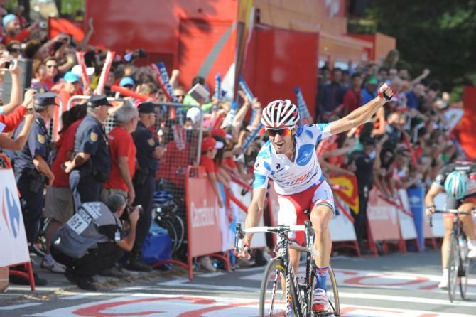 Daniel Moreno (Katusha) wins stage 4 of the Vuelta