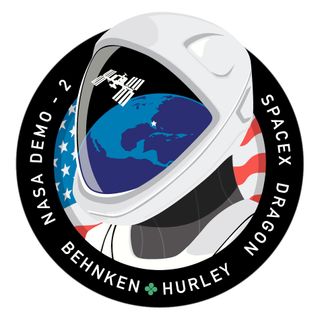 SpaceX’s mission patch for the Demo-2 mission includes a four-leaf clover, continuing the company's tradition begun in 2008.