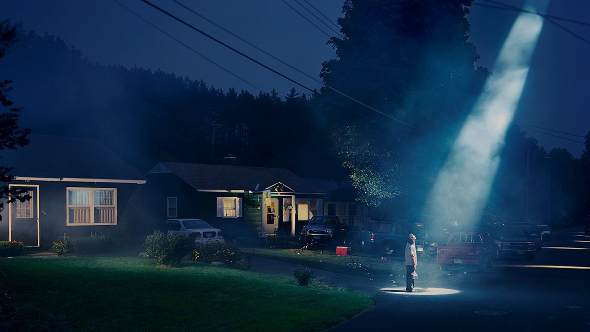 Gregory Crewdson's cinematic shots displayed in the first major ...