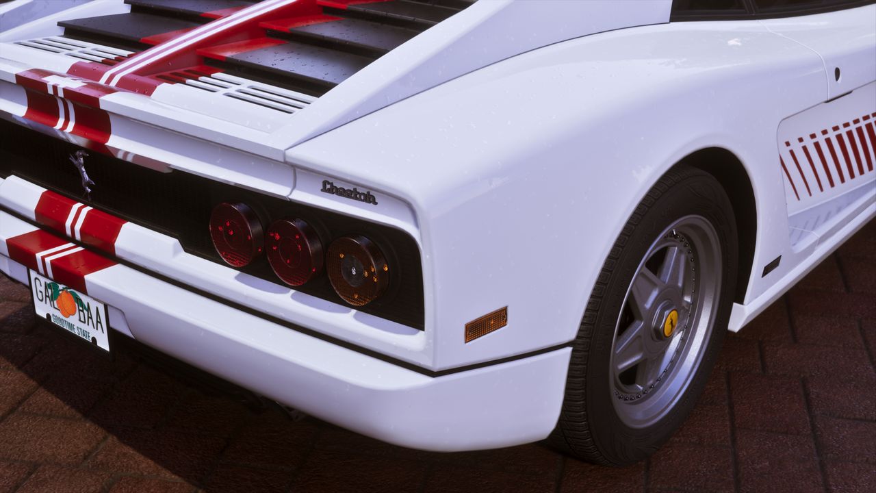 Fancy Vice City sports car.