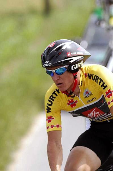 Vladimir Efimkin (Caisse d'Epargne) lost a lot of time in the final TT