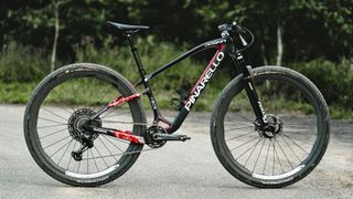 Side view of the Pinarello Dogma XC hardtail
