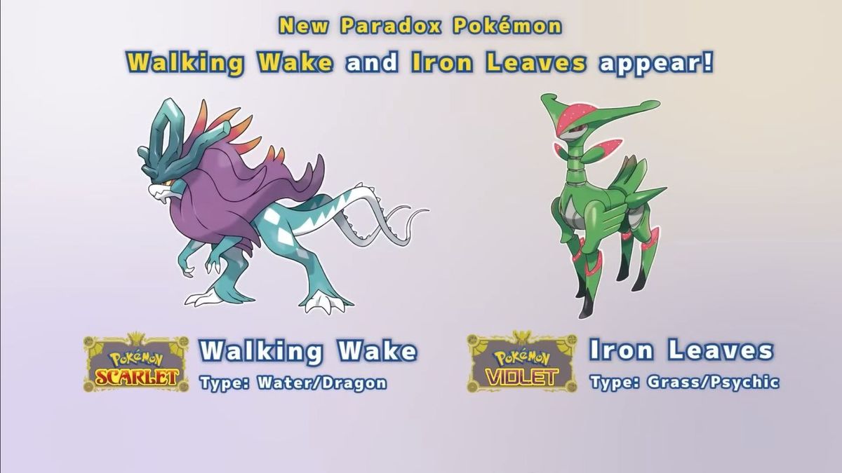 Pokémon Presents Reveals New Pokémon Scarlet and Violet DLC Information,  Including Release Date and New Pokémon