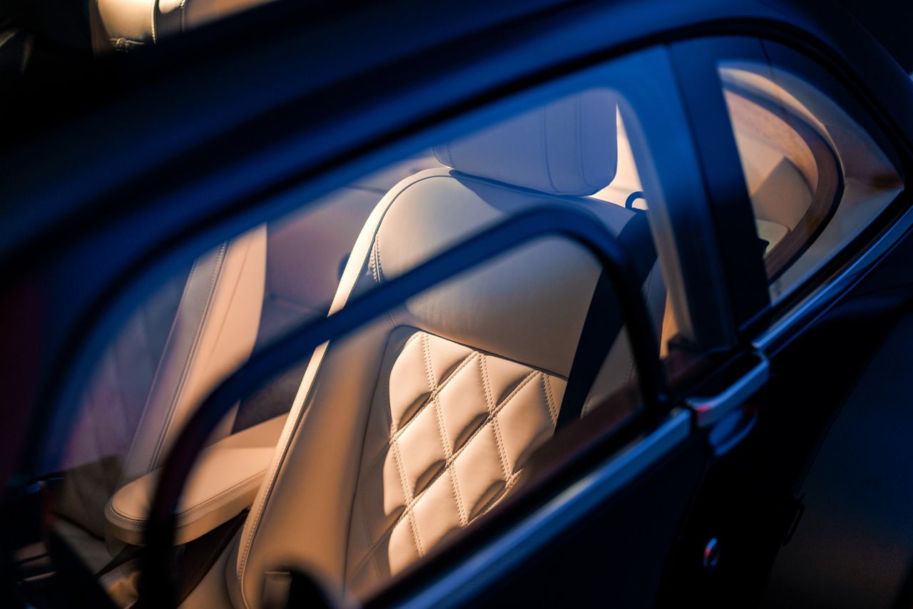 Details of the Morgan Midsummer Coup&eacute;'s glazed roof