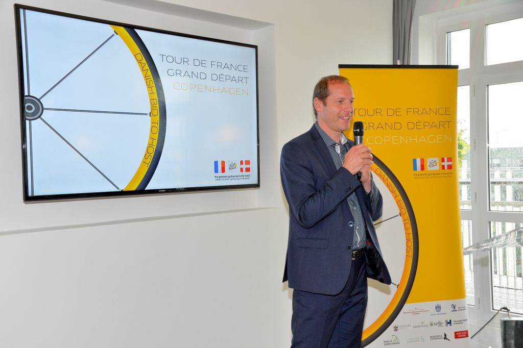 Christian Prudhomme Tour de France director at the launch