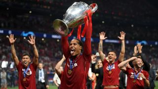 Virgil van Dijk won the Uefa Champions League with Liverpool this year