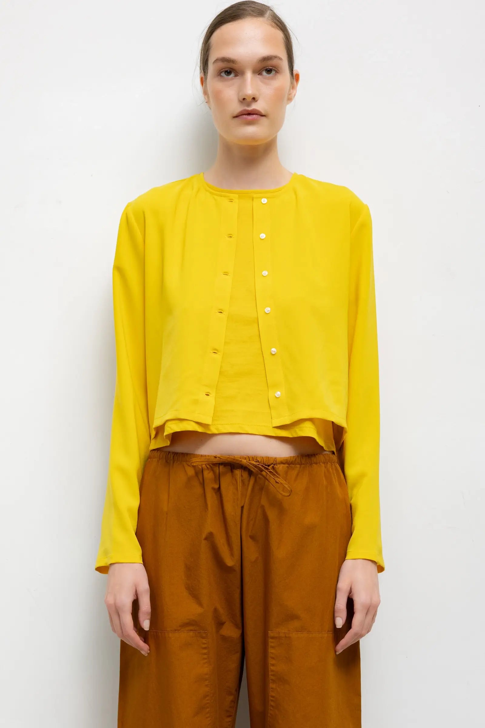Ari Crop Cardigan