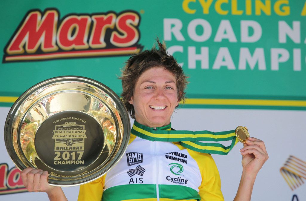 2017 champion Katrin Garfoot (Orica-Scott)