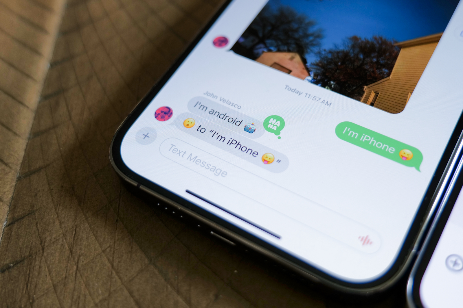 Unterstützung für Apple RCS-Messaging.