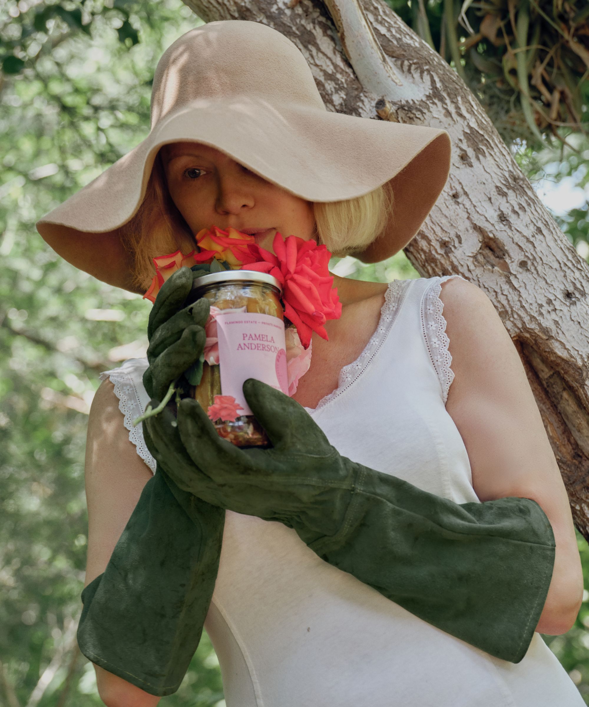 Pamela anderson and her pickles