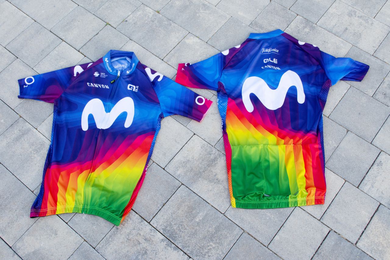 Movistar jerseys Strade Bianche 2020