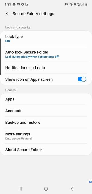 Set Up Secure Folder Samsung