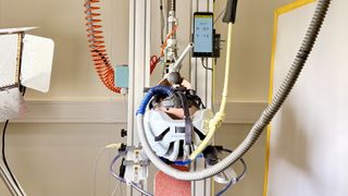 Behind the scenes at the MIPS helmet test lab in stockholm, Sweden