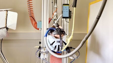 Behind the scenes at the MIPS helmet test lab in stockholm, Sweden