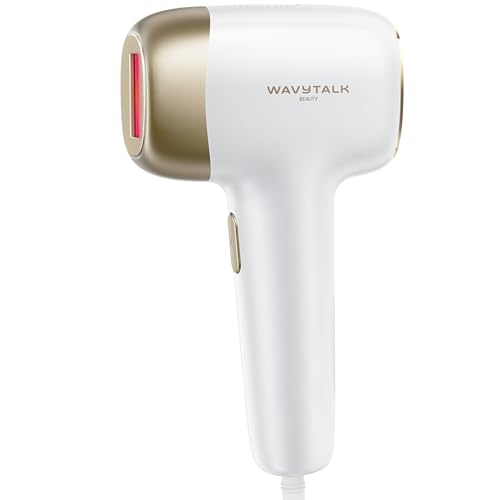 Wavytalk Ipl Hair Removal Device, Bare It for Face Body Bikini &amp;ndash; Long-Lasting Result &amp;amp; Painless, Full Body in 12 Mins With 24j Dual-Pulse &amp;amp; Ice Cooling, At-Home Use for Women and Men, Corded