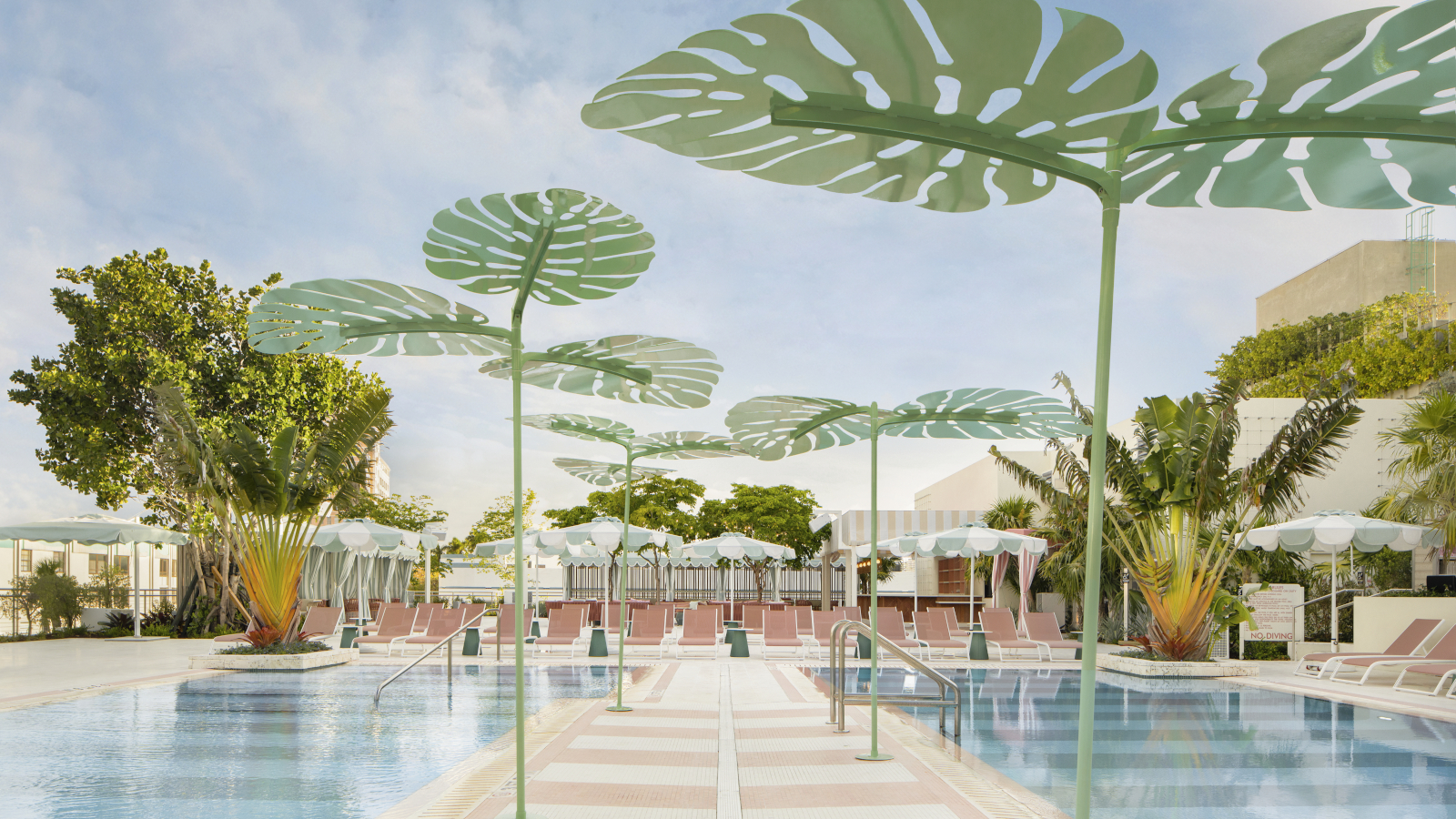 Pool at The Goodtime Hotel, Miami