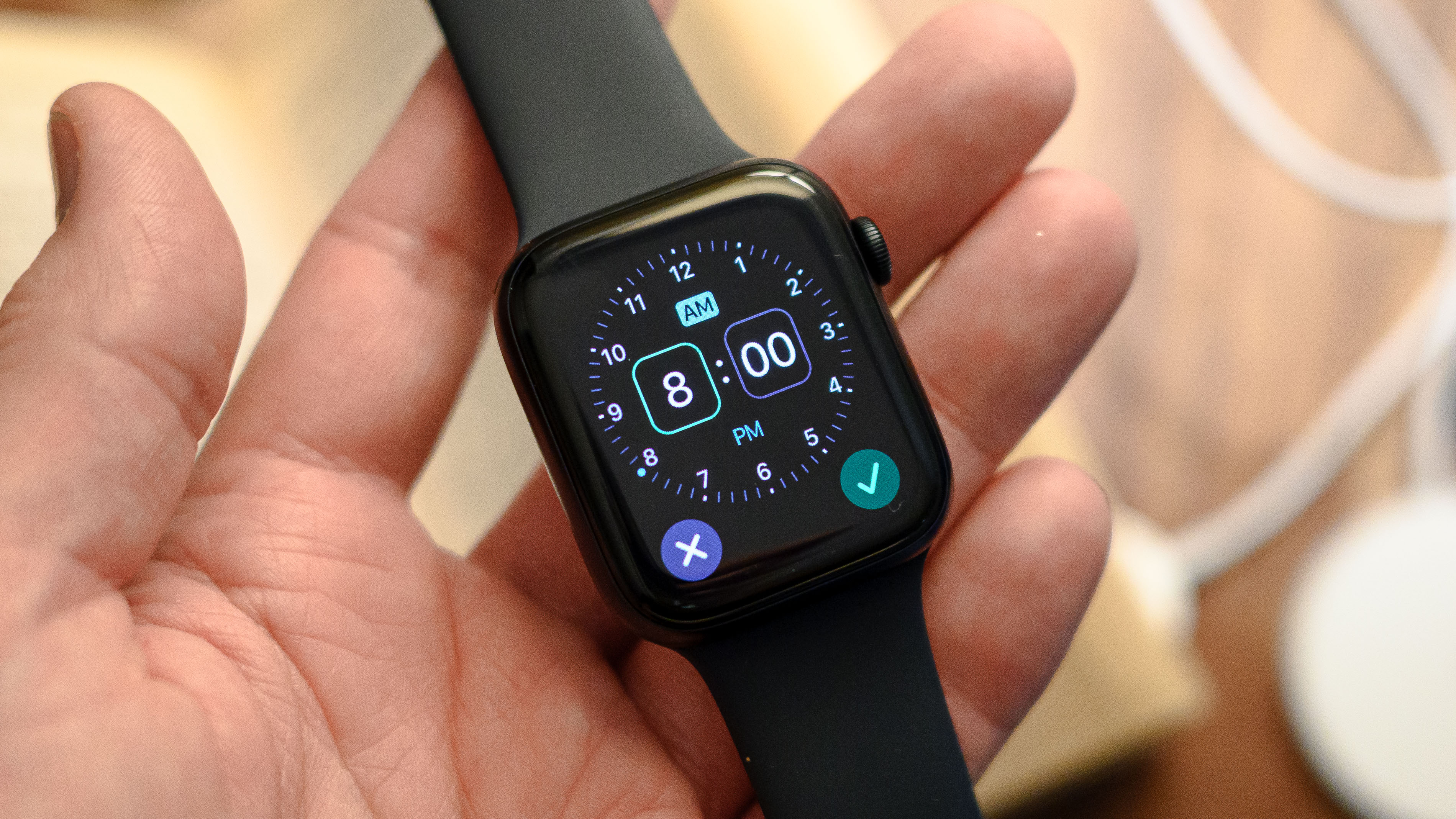Apple Watch SE 2022 sleep tracking setup.
