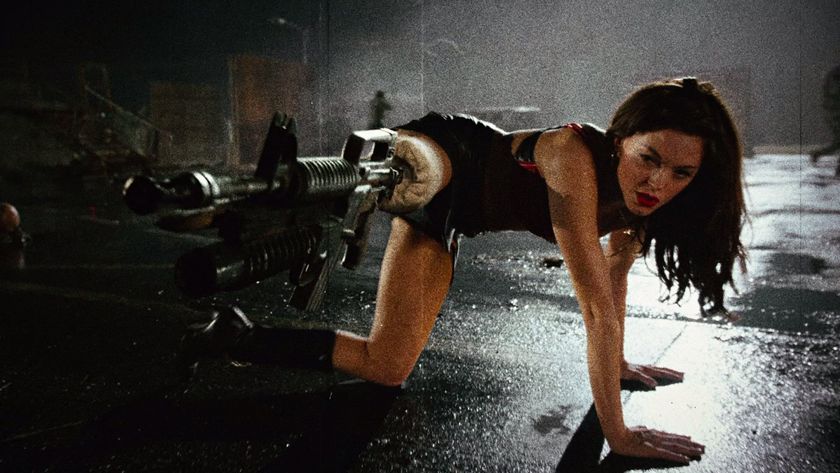 Rose McGowan as Cherry in Robert Rodriguez&#039;s Planet Terror in Grindhouse