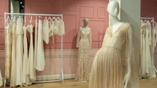 Bicester Village special pre-loved pop-up includes a bridal area