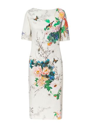 Zara floral printed dress, £49.99