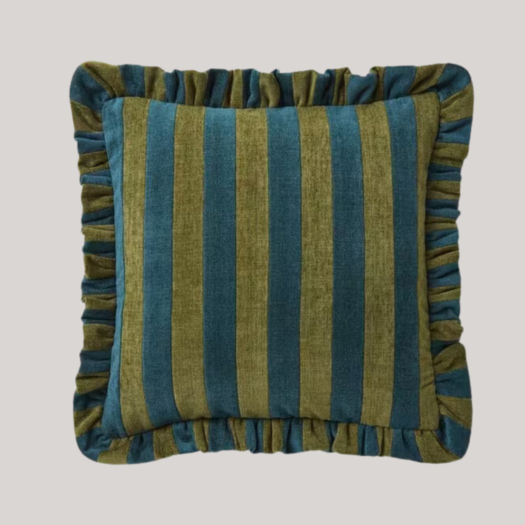 Chenille Stripe Cushion