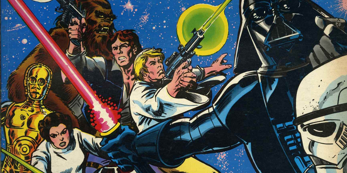 Star Wars marvel comics cover