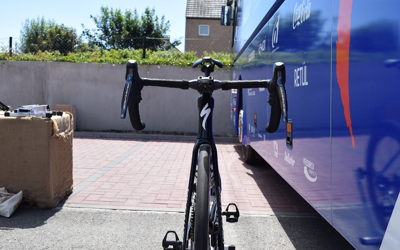 A look at the front profile of the Venge
