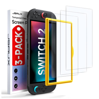3. JSAUX 3-Pack Tempered Glass Screen Protector for Nintendo Switch 2 | $9.99 $2.99 at Amazon with promo code SWITCH2SPSave $6Buy it if:
