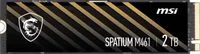 MSI Spatium M461 M.2 2280 2TB PCIe 4.0 NVMe SSD MSI Spatium M461 M.2 2280 2TB PCIe 4.0 NVMe SSD