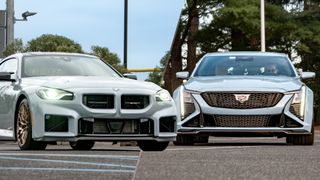 BMW M2 CS vs Cadillac CT5 Blackwing.