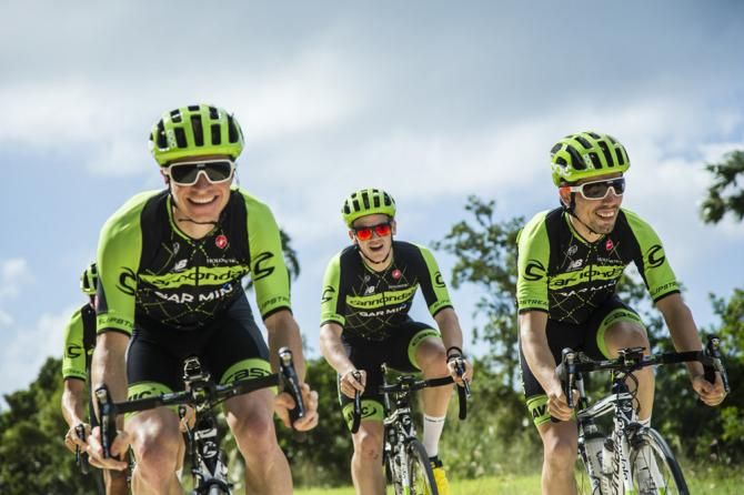 Ben King (left) made the swtich from Garmin-Sharp to Cannondale-Garmin