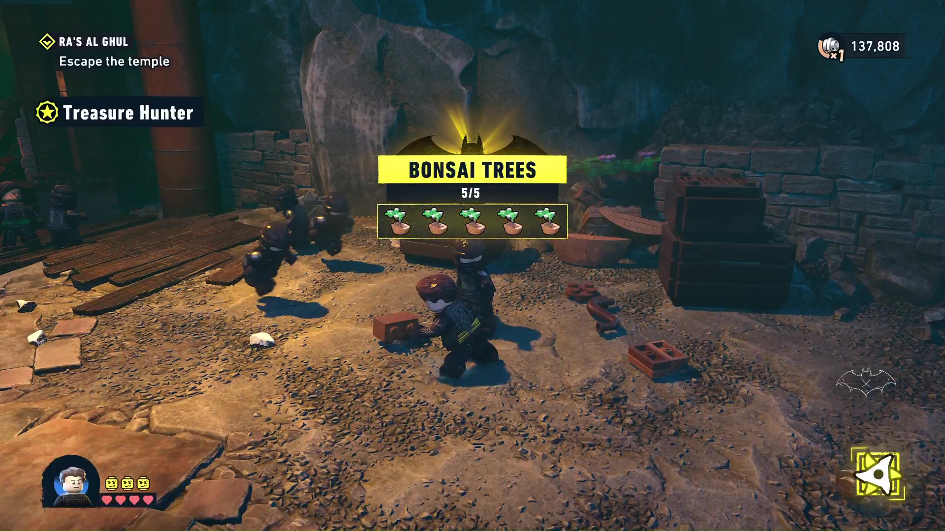 Bonsai Tree Locations in Lego Batman Legacy of the Dark Knight