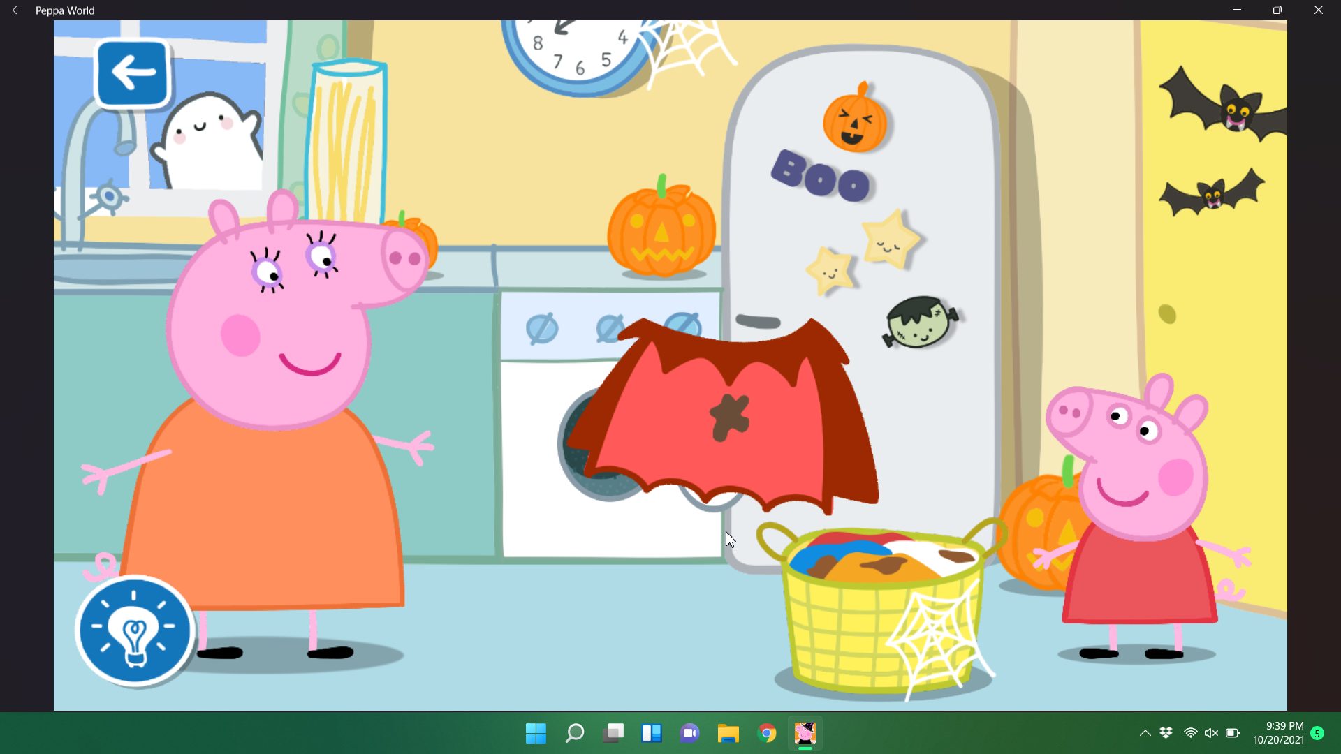 Peppa laundry