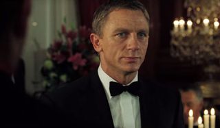 Daniel Craig looks annoyed ordering a martini in Casino Royale.