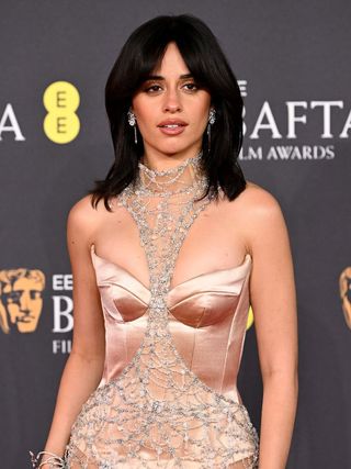 Camila Cabello on BAFTA 2025 red carpet