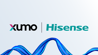 Xumo and Hisense logos